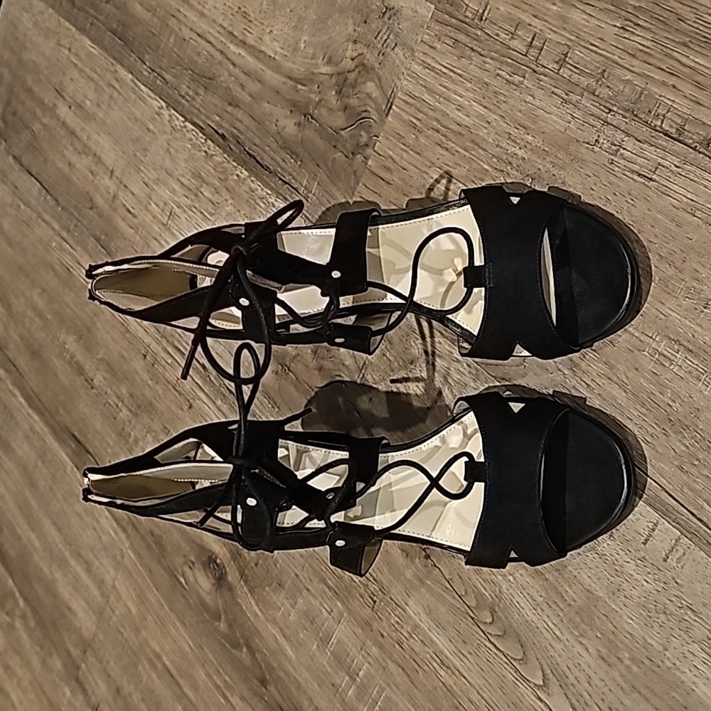 Sam Edelman Circus Cage Sandal Emelia- Sz 8, 3.5" heel
